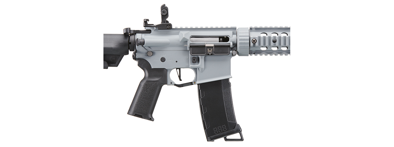 Lancer Tactical Gen 2 M4 Carbine SD AEG Airsoft Rifle - (Gray)