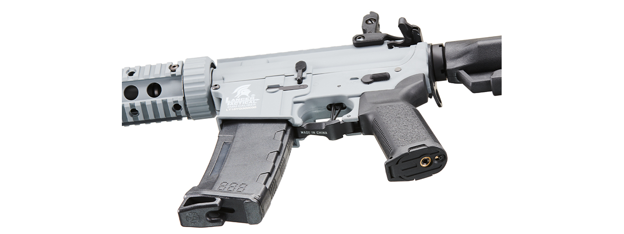 Lancer Tactical Gen 2 M4 Carbine SD AEG Airsoft Rifle - (Gray)