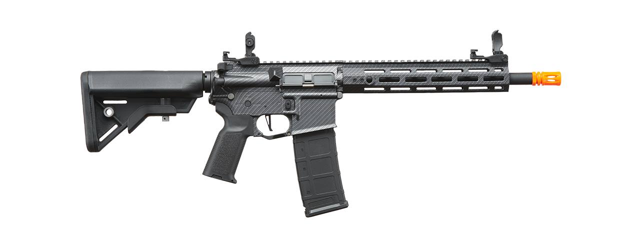 Lancer Tactical Gen 3 Hellion M-LOK 10" Airsoft M4 AEG (Black/Carbon) - Click Image to Close