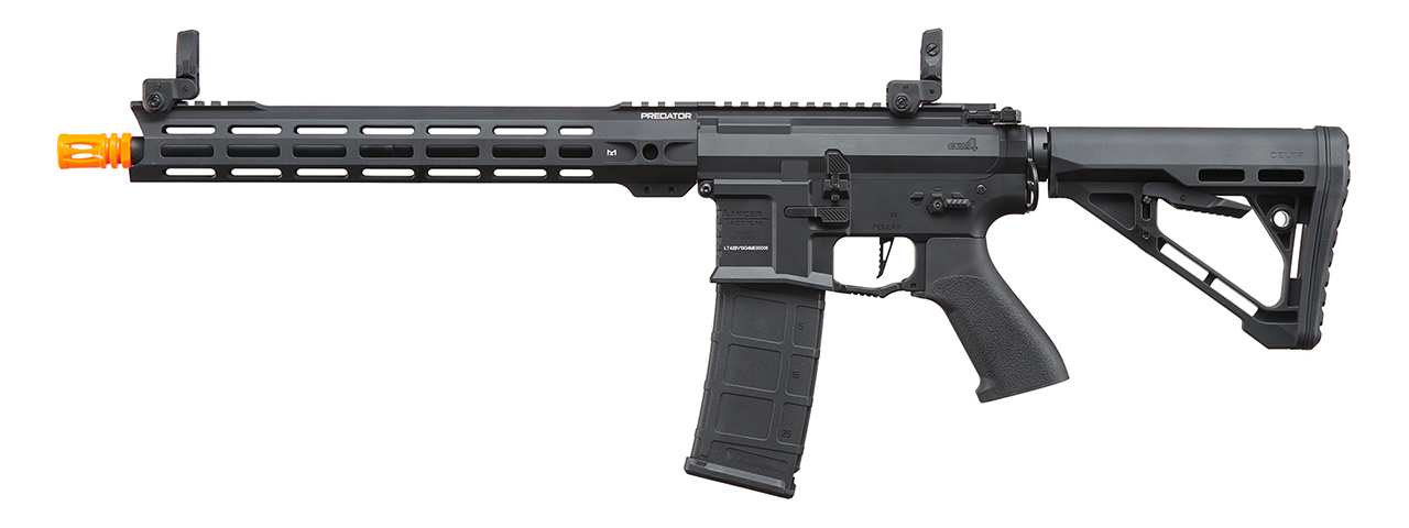 Lancer Tactical Gen 4 Predator 13" Carbine AEG w/ Nebula II ETU (Black)