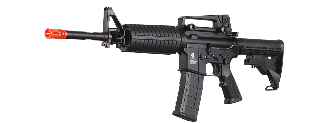 Lancer Tactical Airsoft M4A1 Full Metal Carbine Gas Rifle - (Black)