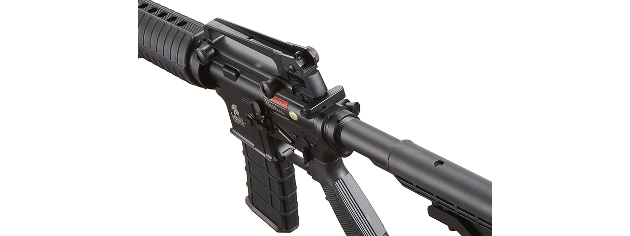 Lancer Tactical Airsoft M4A1 Full Metal Carbine Gas Rifle - (Black)
