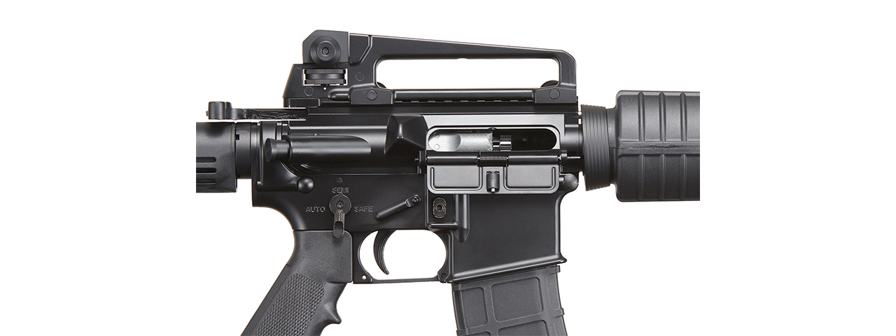 Lancer Tactical Airsoft M4A1 Full Metal Carbine Gas Rifle - (Black)