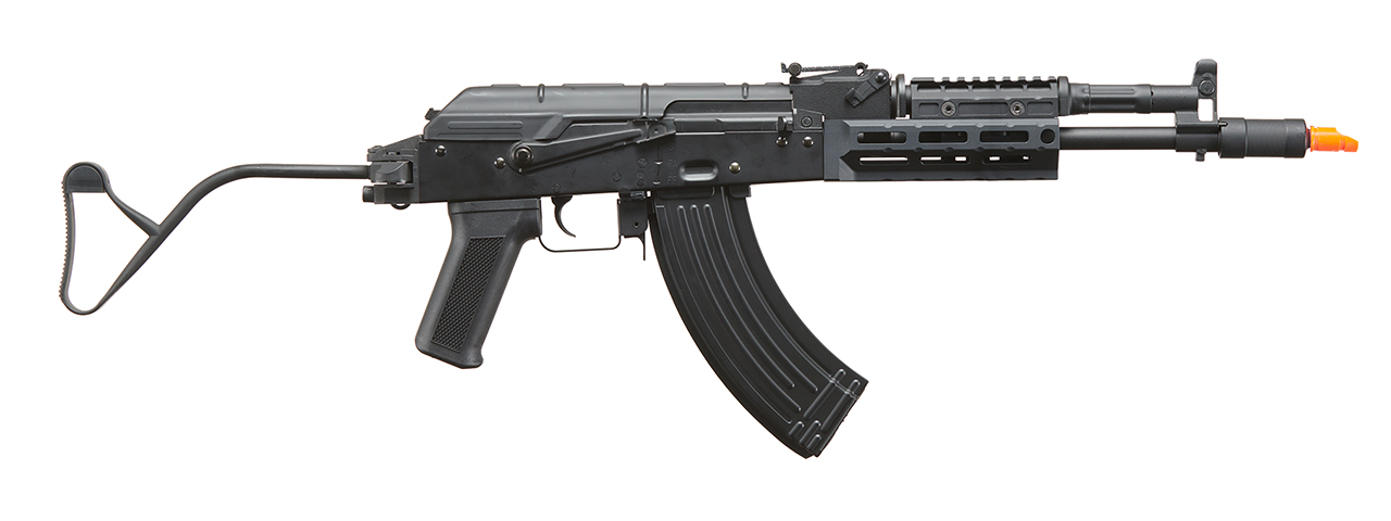 Lancer Tactical AK-Series AK-74M AEG Airsoft Rifle Non ETU w/ M-LOK Handguard & SG-11B Mag - (Black)