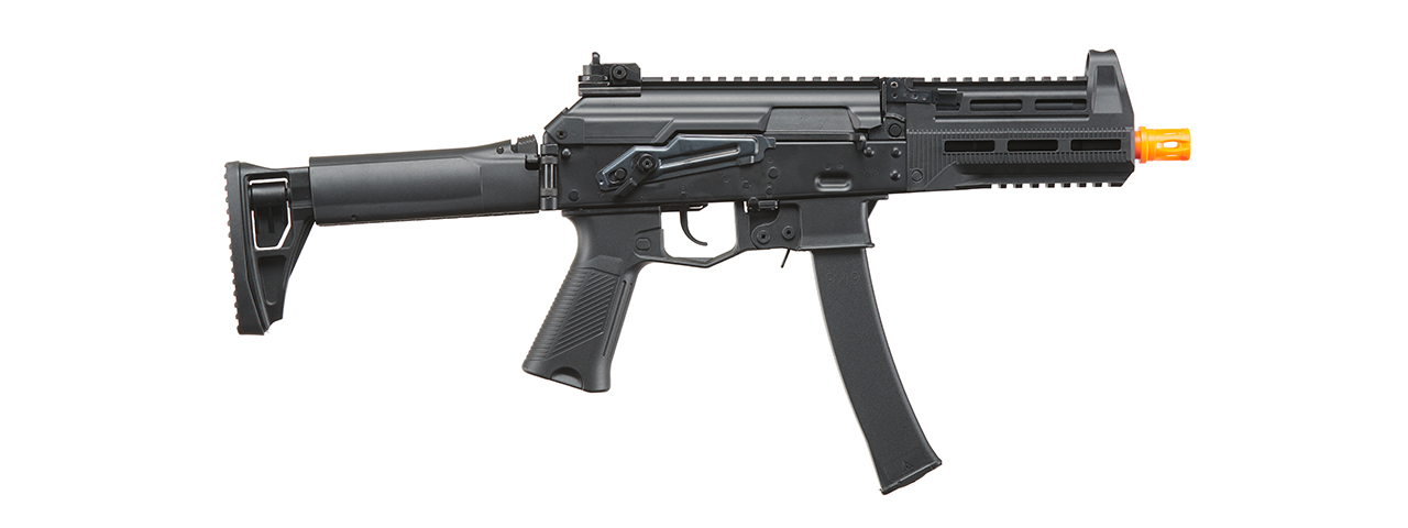 Lancer Tactical PP20 Airsoft SMG AEG Rifle (EBB) - (Full Metal/Black)