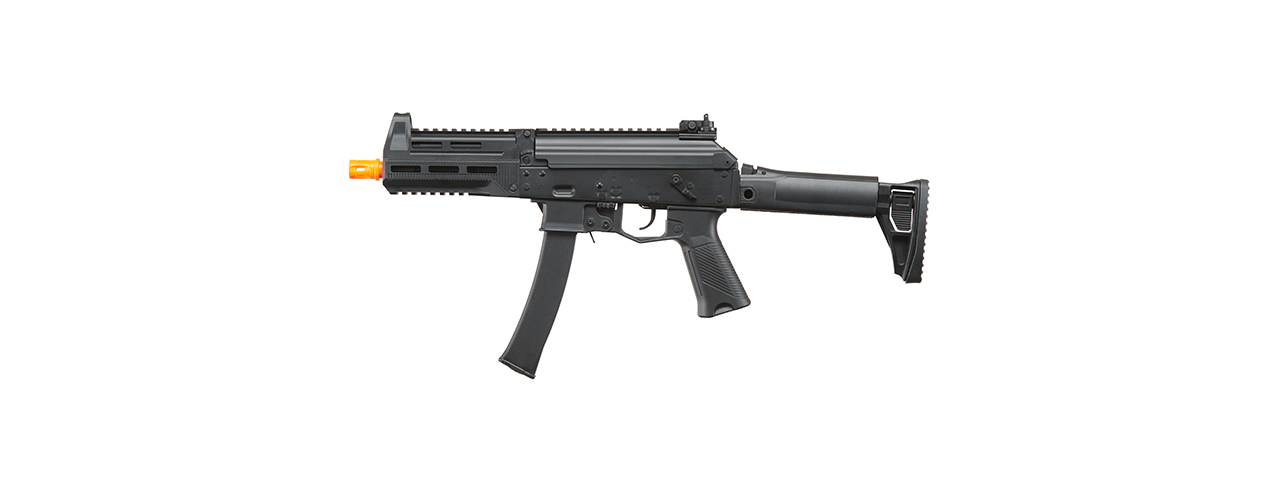 Lancer Tactical PP20 Airsoft SMG AEG Rifle (EBB) - (Full Metal/Black) - Click Image to Close