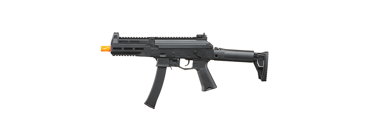 Lancer Tactical PP20 Airsoft SMG AEG Rifle (EBB) - (Full Metal/Black)