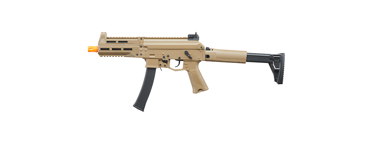 Lancer Tactical PPK-20 Gen 3 Compact AEG Airsoft SMG - (Tan) - Click Image to Close