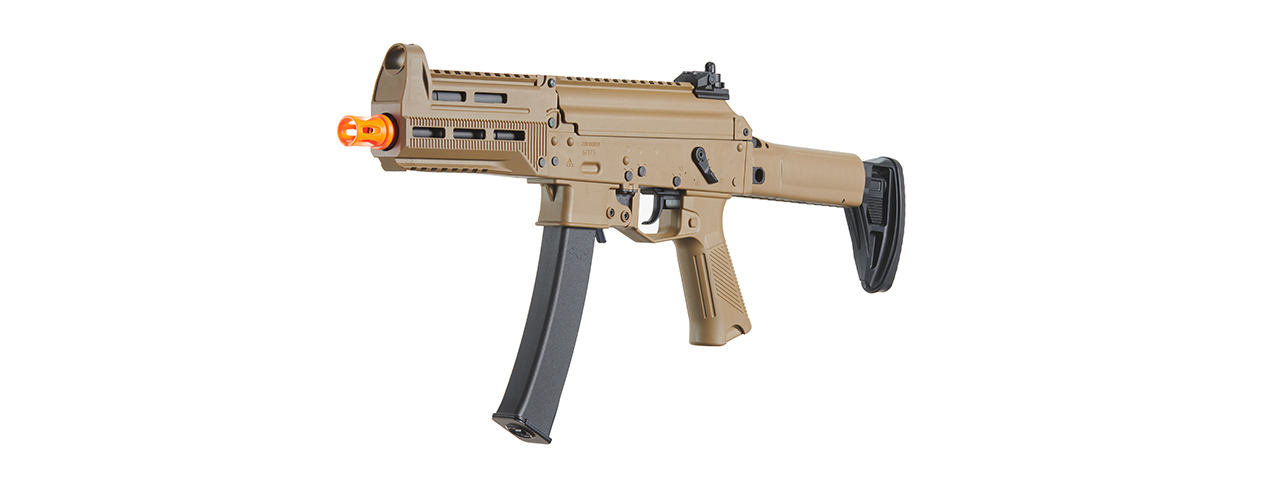 Lancer Tactical PPK-20 Gen 3 Compact AEG Airsoft SMG - (Tan) - Click Image to Close