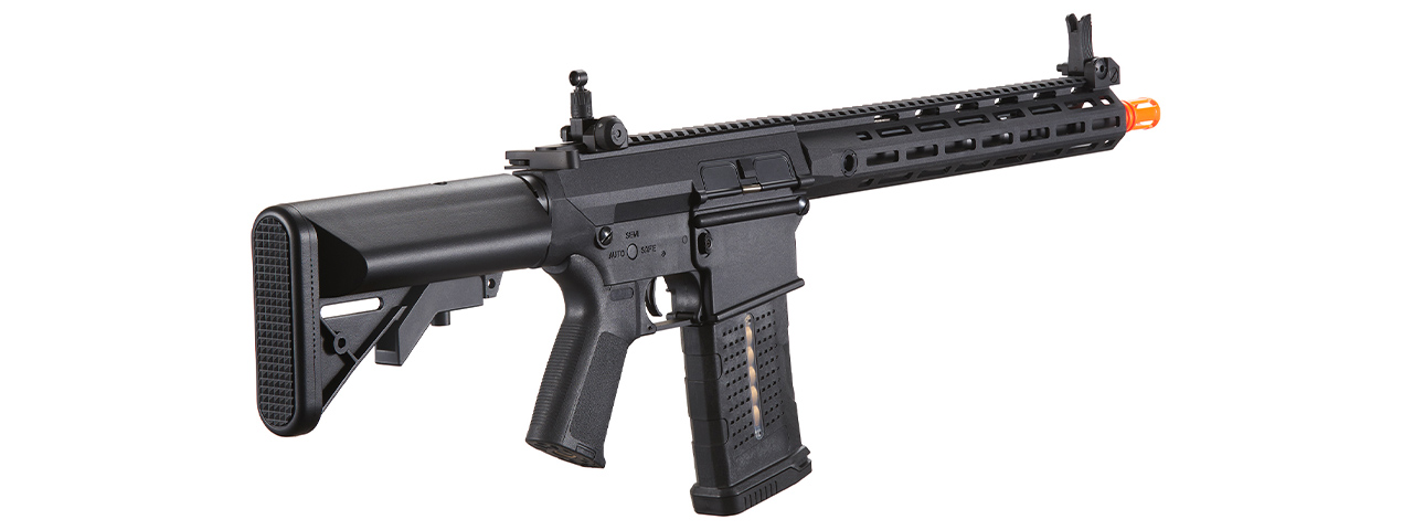 Lancer Tactical Battle X AEG Airsoft Rifle w/ SOPMOD Stock & MLOK Handguard - (Black)
