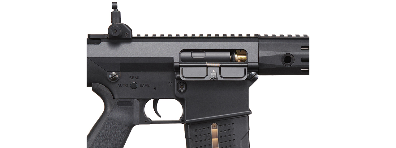 Lancer Tactical Battle X AEG Airsoft Rifle w/ SOPMOD Stock & MLOK Handguard - (Black)