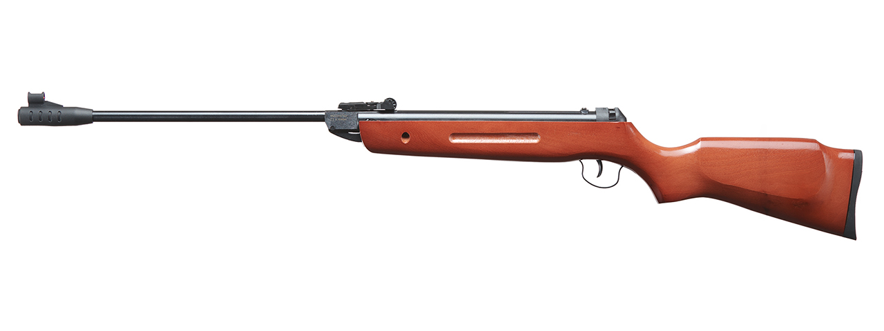 Lancer Air .22 Caliber Pellet Break Barrel Air Rifle - (Black/Wood)