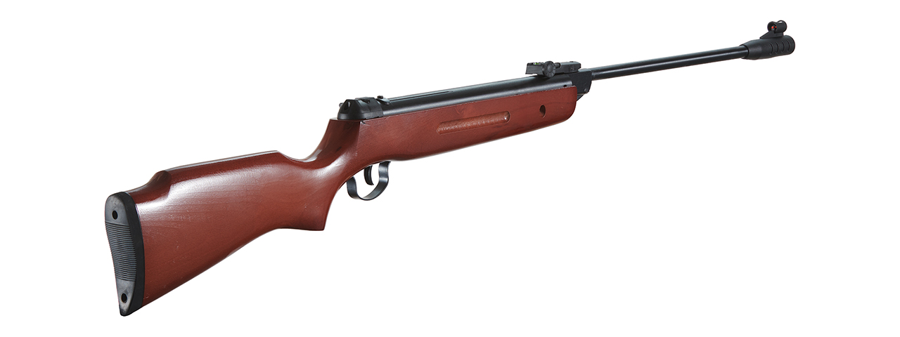 Lancer Air .22 Caliber Pellet Break Barrel Air Rifle - (Black/Wood)