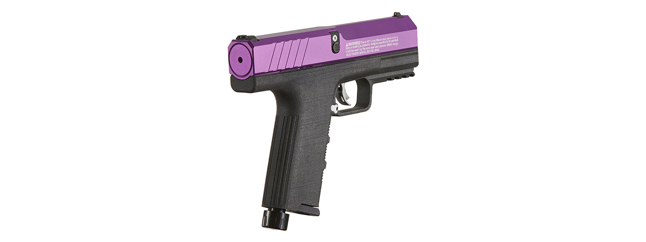 Lancer Defense LTL Higos .68 Cal Training Pistol, Paintball Gun Marker - (Purple)