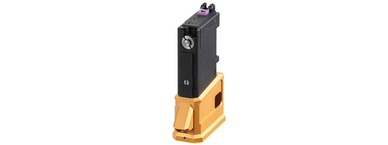 Lancer Tactical HPA Adapter For TM MWS M4 GBB Rifle - (Gold)
