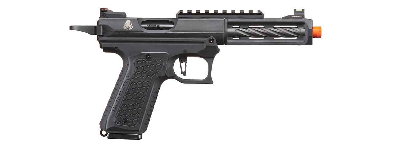 Lancer Tactical x Tandemkross CTHULHU Gas Blow Back Pistol - (Black)