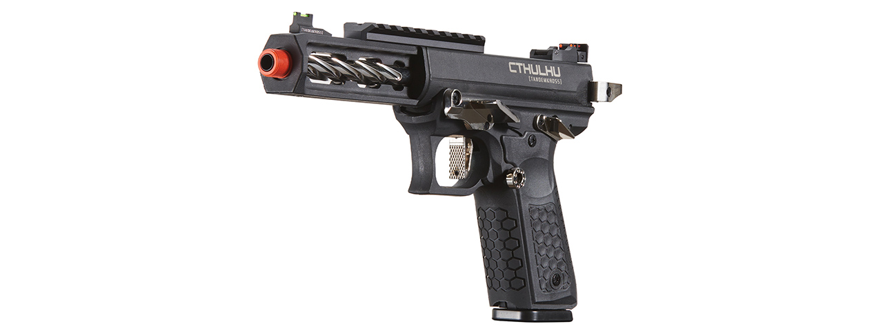 Lancer Tactical x Tandemkross CTHULHU Gas Blow Back Pistol - (Black/Silver)