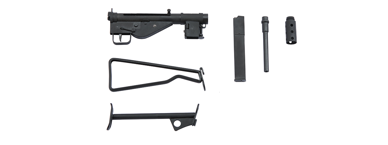 GHK 1/2 Scale Sten MKII Miniature Model Gun (Color: Black)