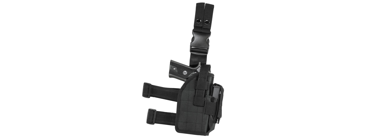 NcStar VISM Universal Drop Leg Holster - (Black)