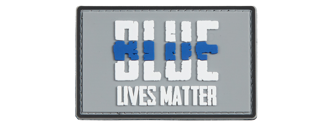 Blue Lives Matter PVC Patch