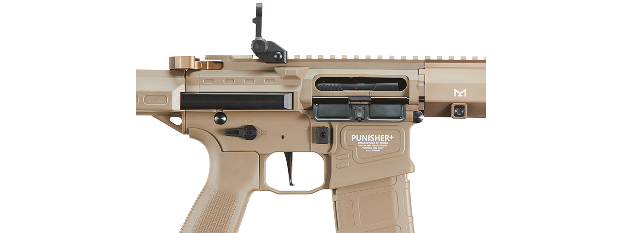 Poseidon Punisher 9" PDW AEGR Rifle w/ Medusa Mosfet - (Tan) - Click Image to Close