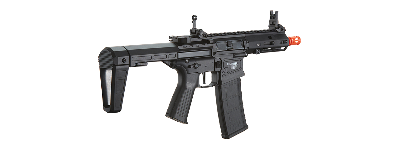 Poseidon Punisher 6" QRF AEGR Rifle w/ Medusa Mosfet - (Black) - Click Image to Close