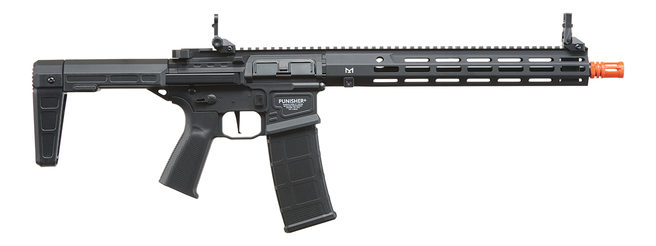 Poseidon Punisher 14" AEGR Rifle w/ Medusa Mosfet - (Black) - Click Image to Close