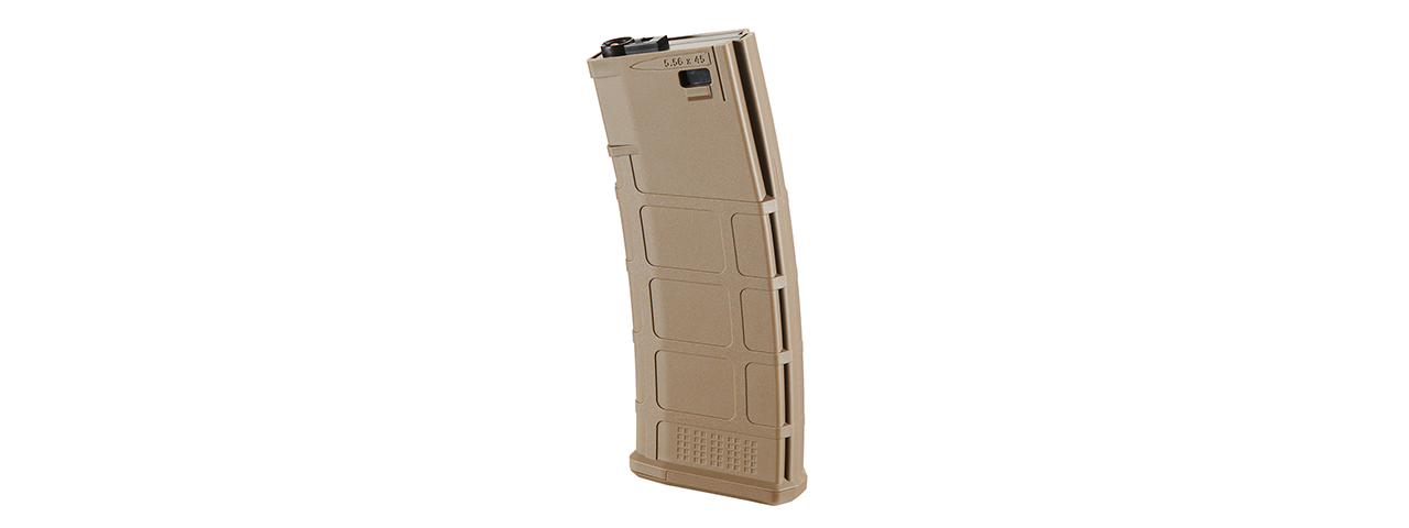 Poseidon AR M4 220 Rounds AEG Magazines x 4 Pack - (Tan)