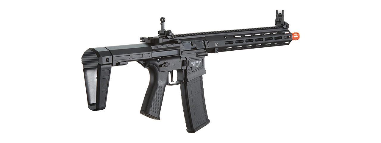 Poseidon Punisher 14" AEGR Rifle w/ Trigger Switch - (Black) - Click Image to Close