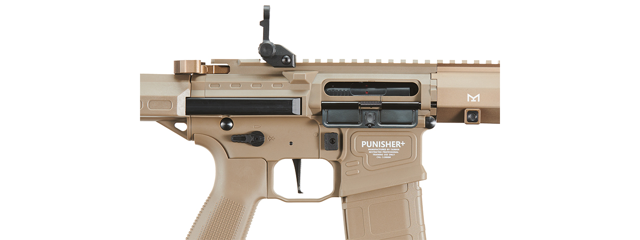 Poseidon Punisher 14" AEGR Rifle w/ Trigger Switch - (Tan) - Click Image to Close
