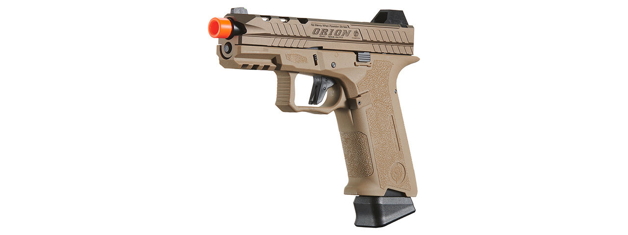 Poseidon Orion Performance Series GBB Pistol No.1 - (Tan) - Click Image to Close