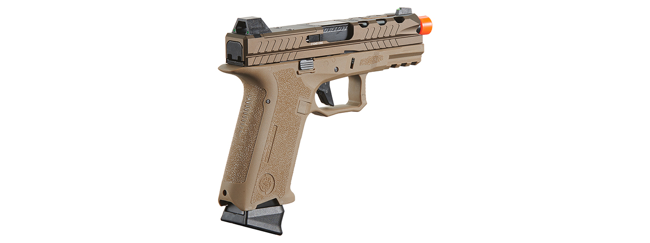 Poseidon Orion Performance Series GBB Pistol No.1 - (Tan) - Click Image to Close