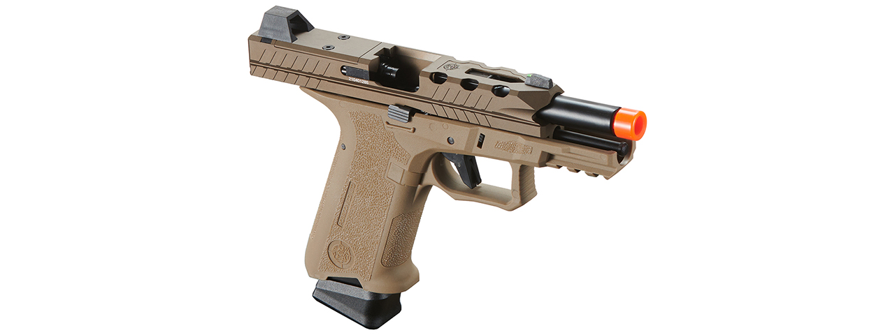 Poseidon Orion Performance Series GBB Pistol No.1 - (Tan) - Click Image to Close