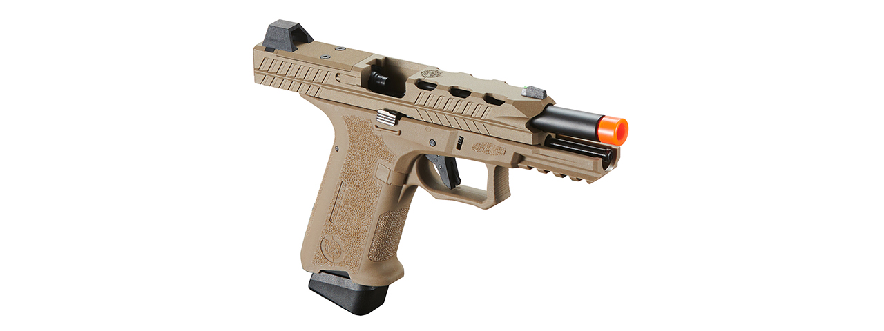 Poseidon Orion Combat GBB Pistol No. 2 - (Tan) - Click Image to Close