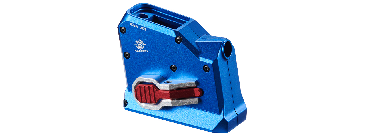 Poseidon Stormbreaka GBB M4 HPA Adapter For Glock - (Blue) - Click Image to Close