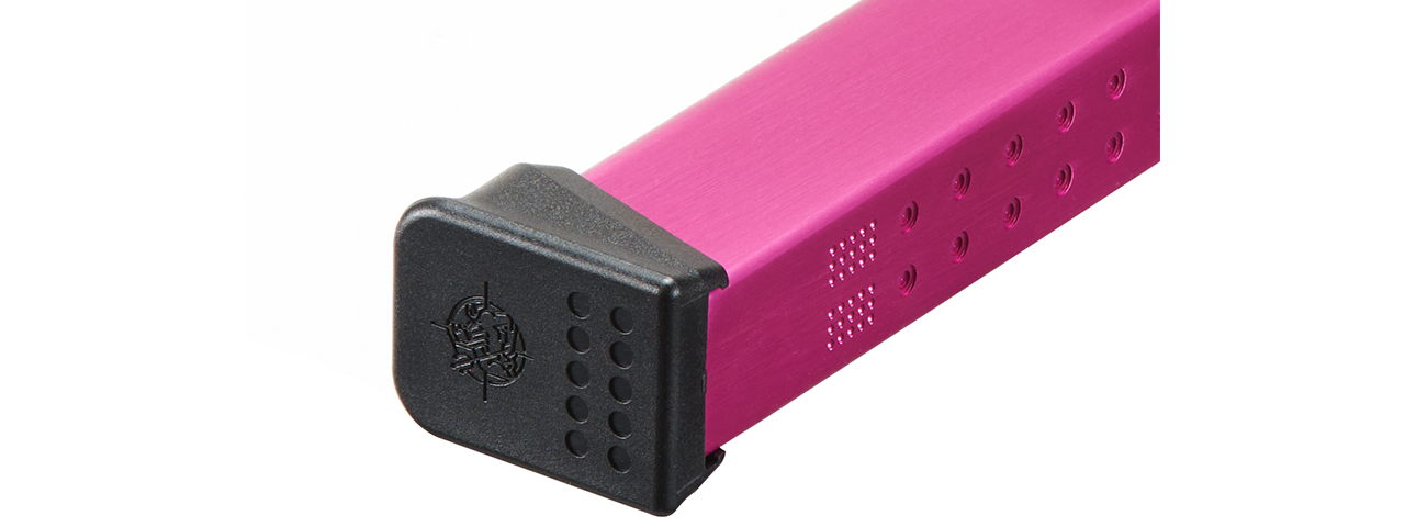 Poseidon 50 Round Green Gas Magazine for Orion GBBP - (Pink) - Click Image to Close