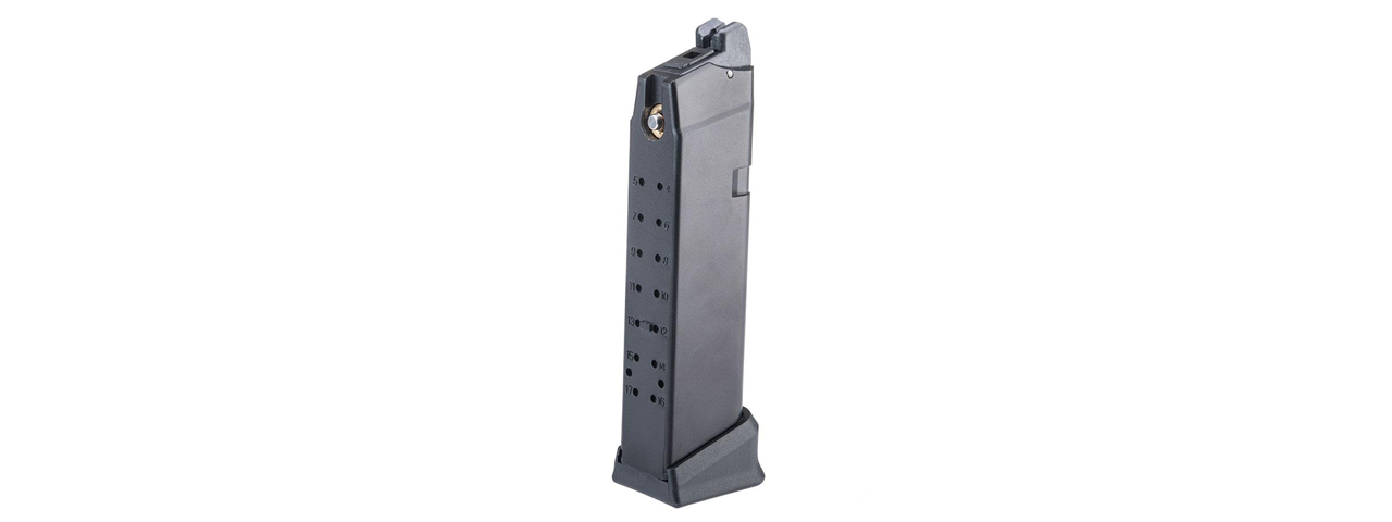 Poseidon 25 Round Green Gas Magazine for Orion GBBP - (Black)