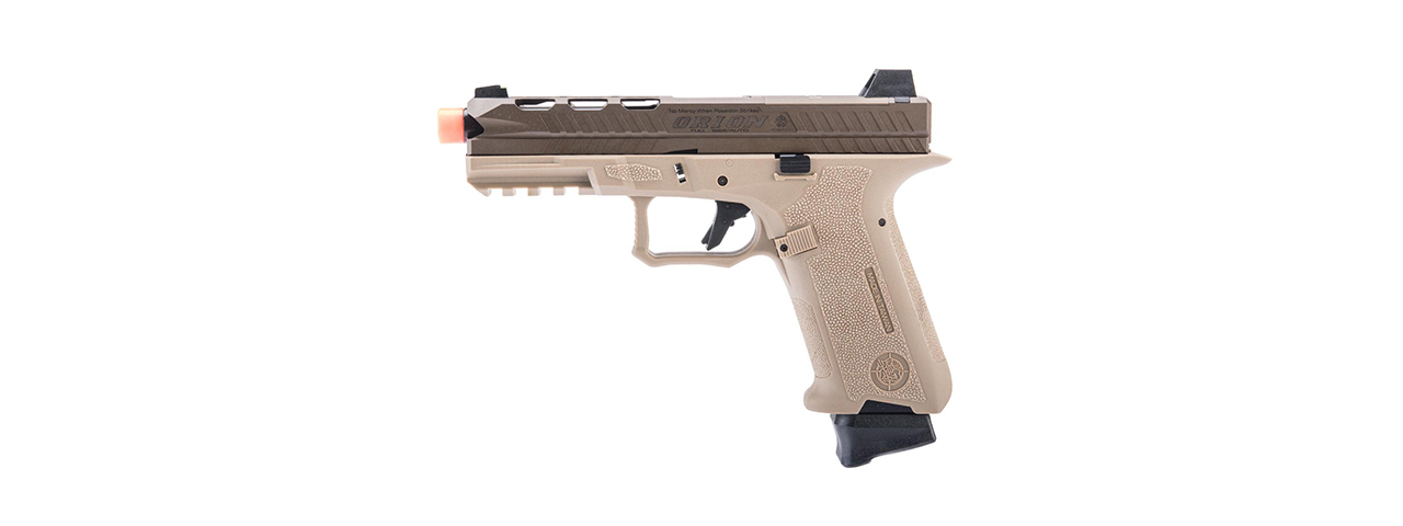 Poseidon Orion Performance Series GBB Pistol No.2 - (Tan/Brown) - Click Image to Close