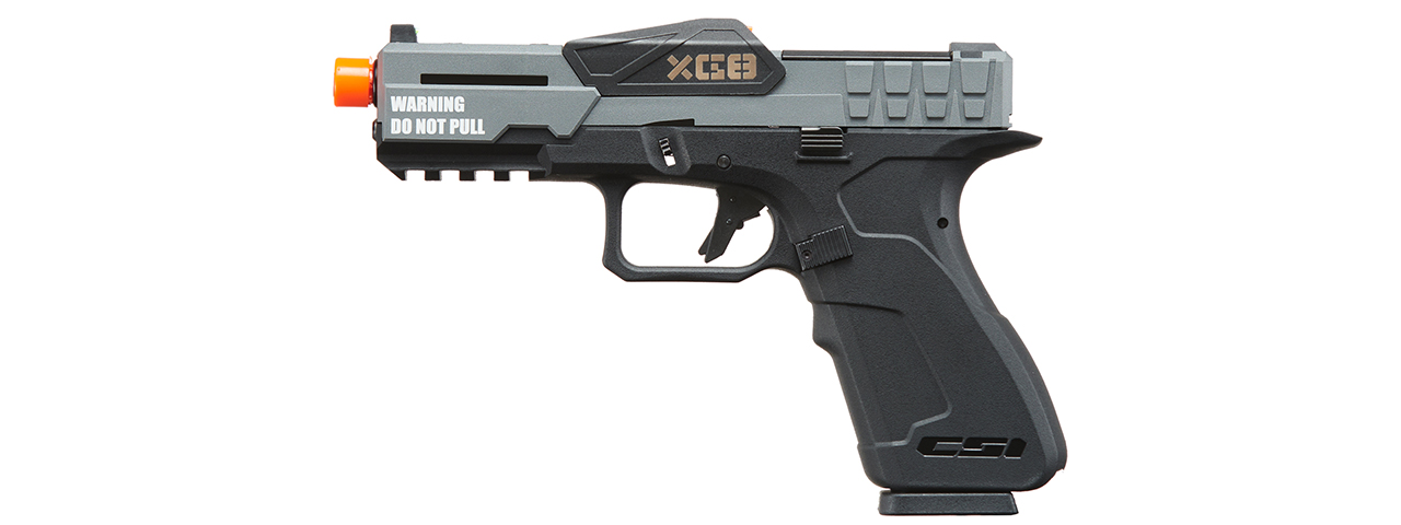 Poseidon CSI XG8 Gas Blow Back Aluminum Pistol - (Metal/Gray)