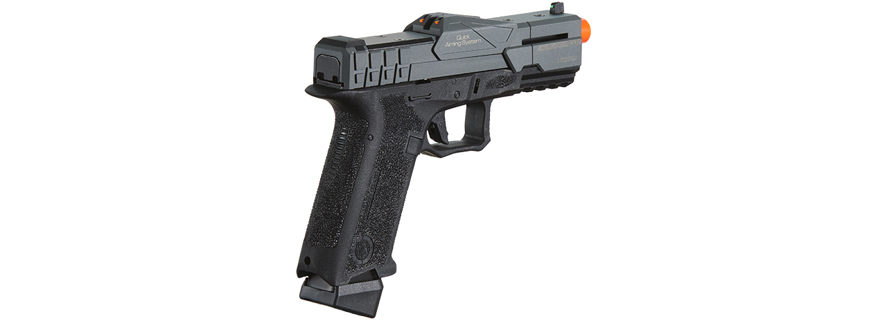 Poseidon CSI XG8 Close Combat Tactical GBB Pistol - (Gray/Black) - Click Image to Close