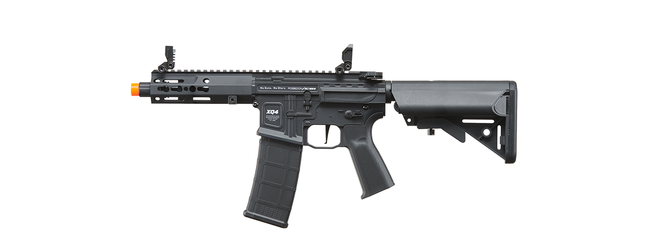 Poseidon XQ4 6" QRF w/ Crane Stock AEGR Rifle - (Black)