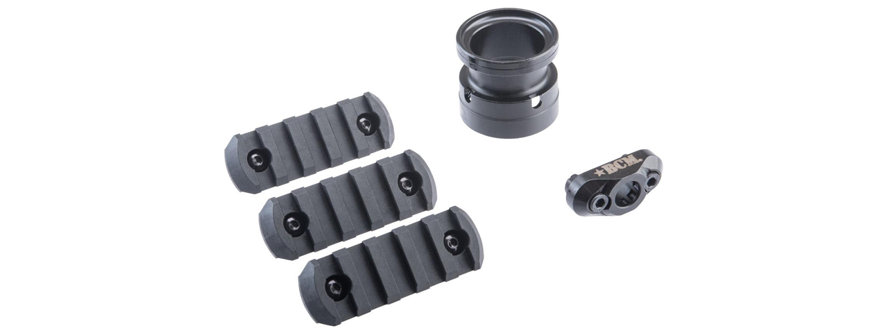 BCM Gunfighter MCMR 7" M-LOK Modular Rail for M4 AEGs (Color: Black)