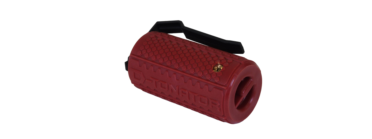 Storm D-tonator Gas Airsoft Grenade - (Red) - Click Image to Close