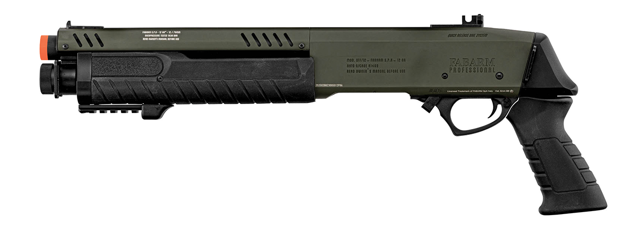 Fabarm 21" Short Initial Gas Pump Shotgun Replica - (OD Green)