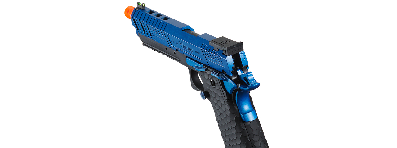 Vorsk Hi-Capa CS Vengeance 5.1 GBB Pistol - (Blue/Black)