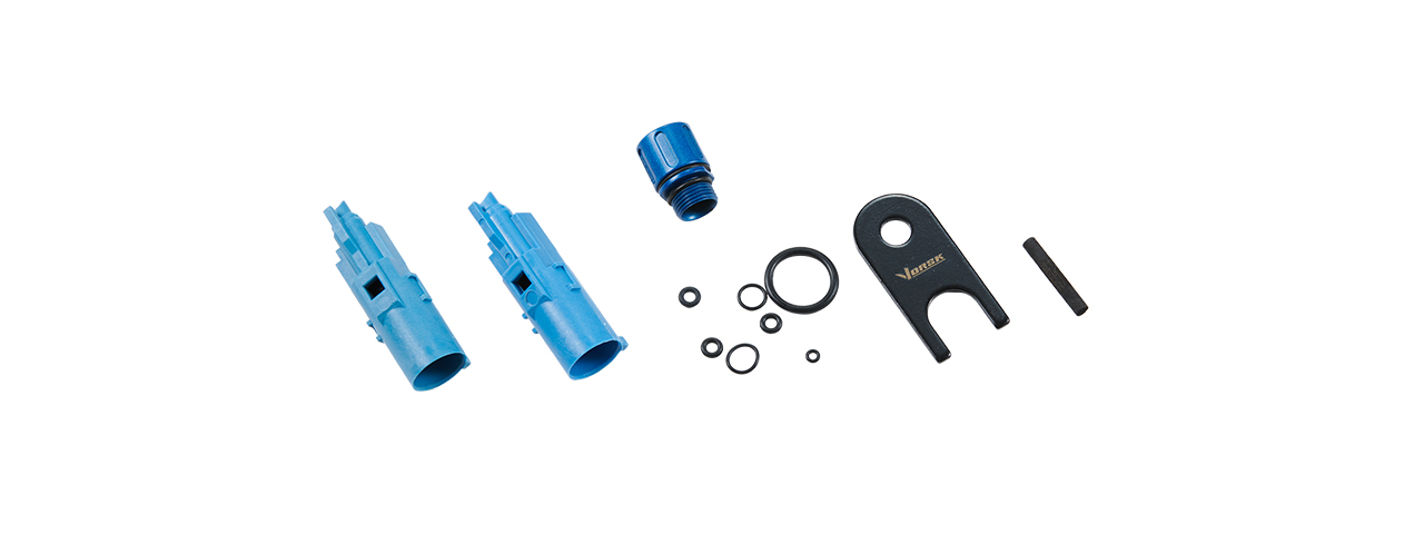 Vorsk Hi-Capa CS Vengeance 5.1 GBB Pistol - (Blue/Black)