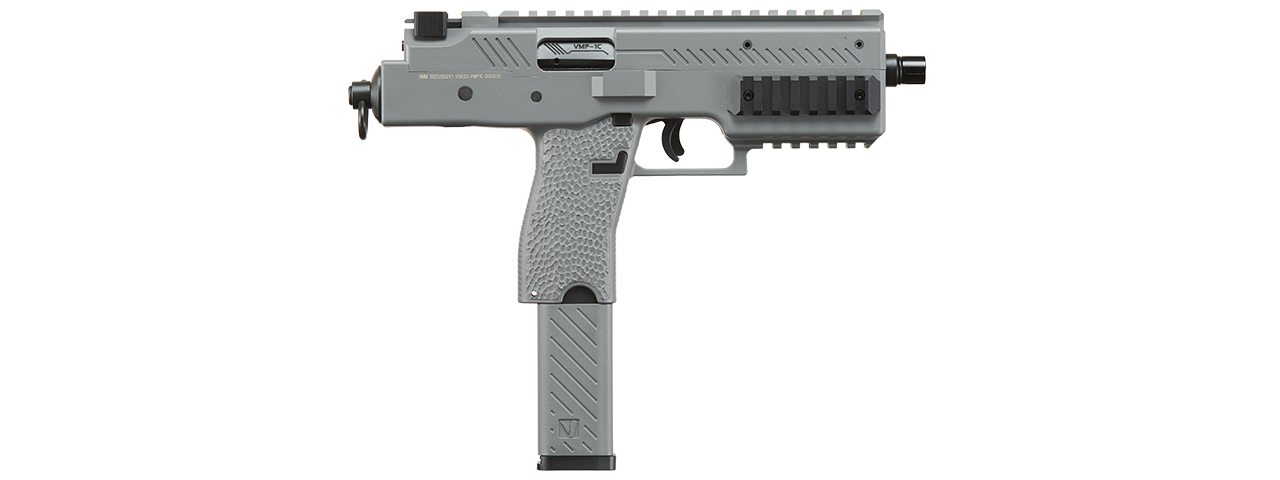 Vorsk Airsoft VMP-1 Gas Blowback SMG - (Gray) - Click Image to Close
