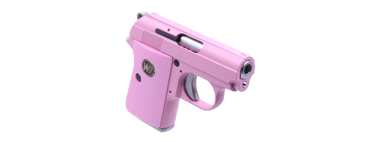 WE-Tech CT-25 Gas Blowback Airsoft Pocket Pistol - (Pink) - Click Image to Close