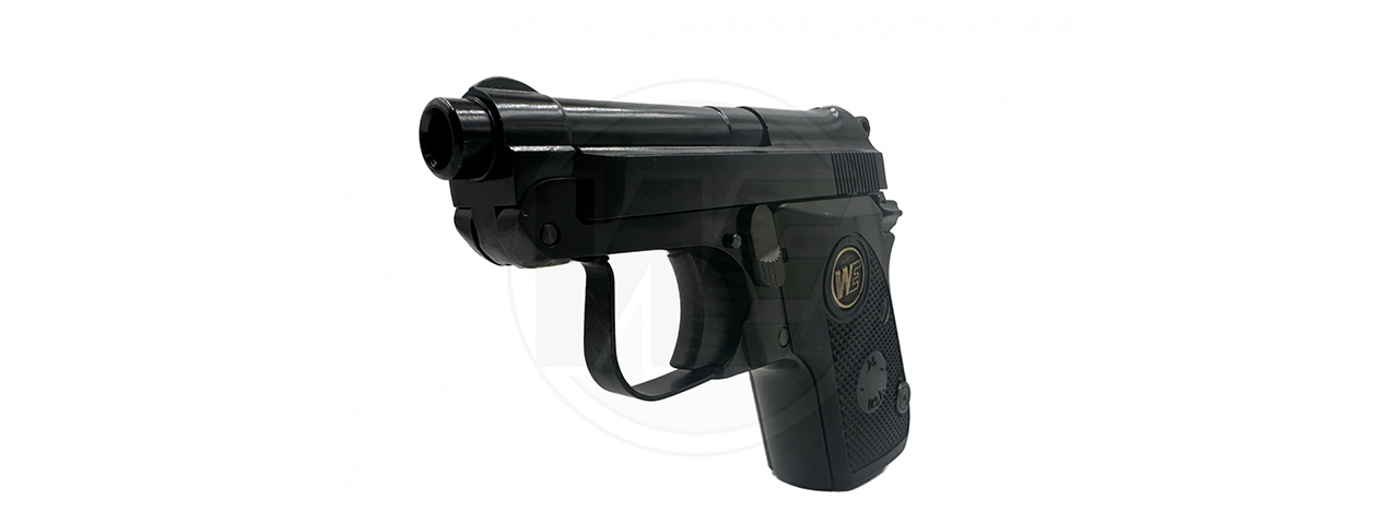 WE-Tech Ultra Compact 950 Pocket Gas Blowback Airsoft Pistol - (Black) - Click Image to Close