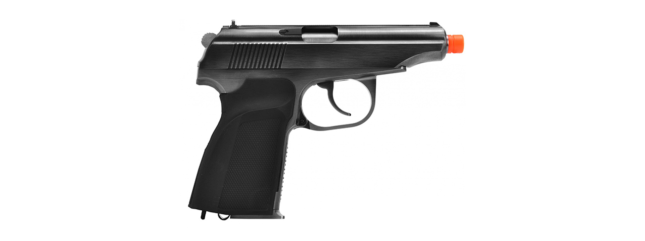 WE Tech Makarov Full Metal GBB Airsoft Pistol - (Silver) - Click Image to Close